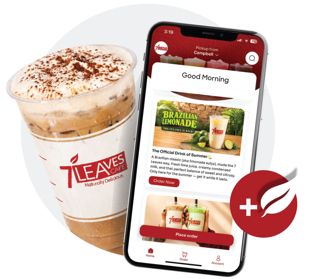 7 Leaves Mobile App on iPhone
