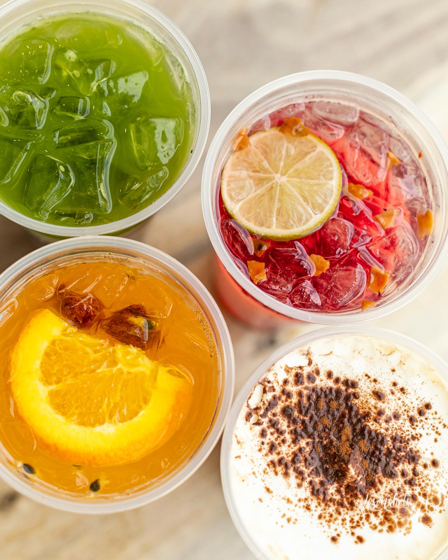 7 Leaves Cafe signature drinks