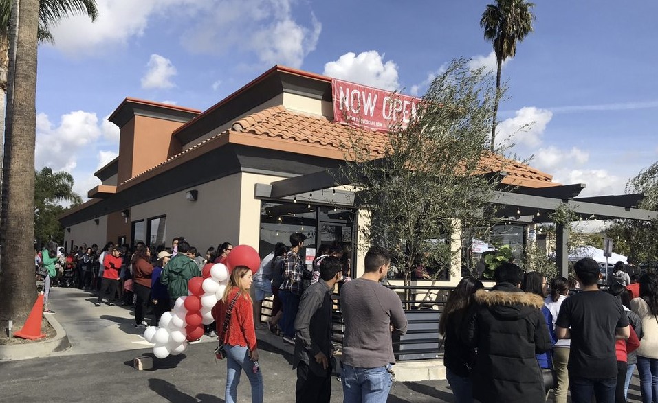 a photo of the store branch of 7 leaves cafe at anaheim