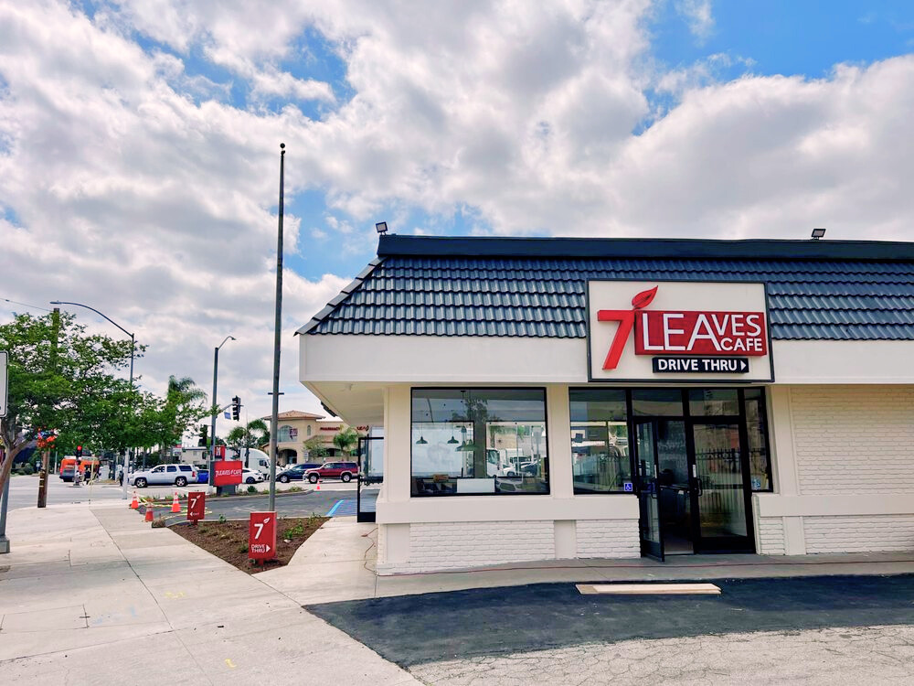 a photo of the store branch of 7 leaves cafe
