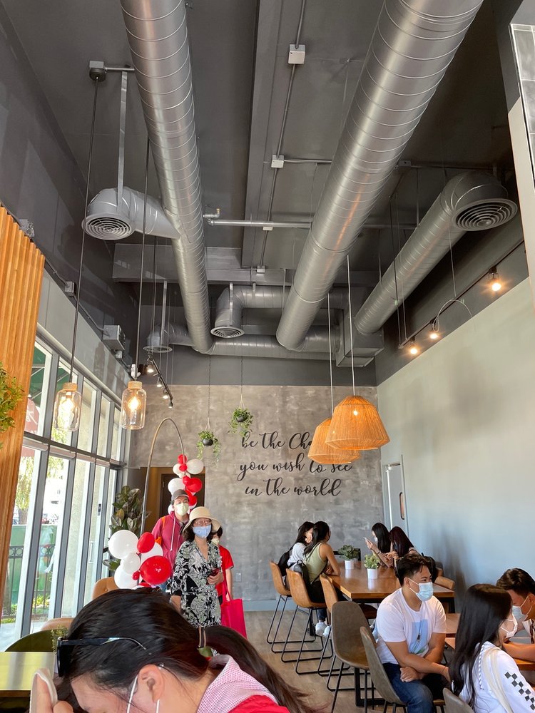 a photo of a store branch of 7 leaves cafe in campbell