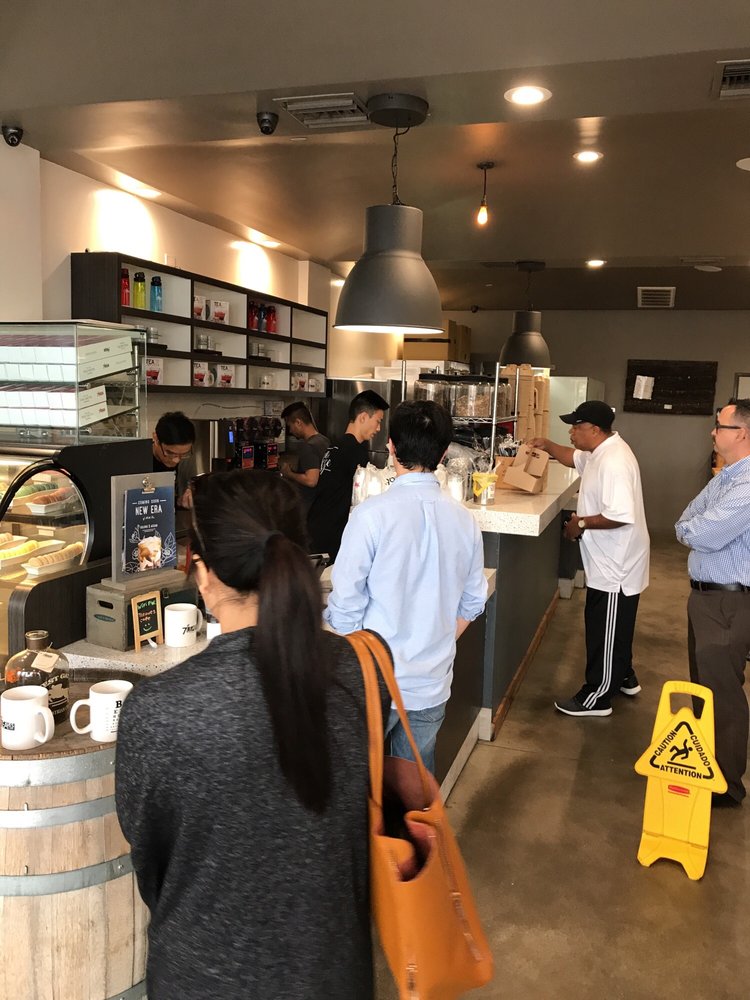 a photo of a store branch of 7 leaves cafe in Tustin